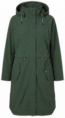Ulla Popken 852901 Abrigo técnico Verde oliva