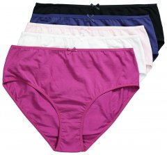 Ulla Popken 853458 Bragas pack de 5 Azul real