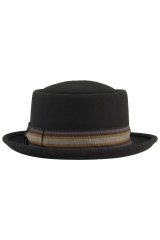 JP1880 853630 Sombrero de lana Negro