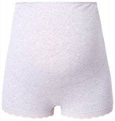 Ulla Popken 853631 Bragas premamá con encaje Gris jaspeado