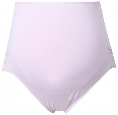 Ulla Popken 853640 Bragas premamá con encaje Rosa palo