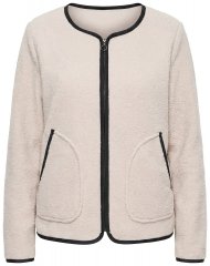 Ulla Popken 853685 Chaqueta teddy Champán