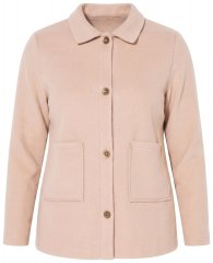 Ulla Popken 854200 Chaqueta polar Marrón claro