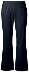 Ulla Popken 854910 Pantalón elástico abrigado con cintura elástica Azul marino