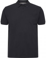 North Latitude polo manga corta negro
