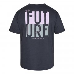 North Latitude T-Shirt With Back Print Negro