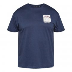 North Latitude T-Shirt With Print Azul marino
