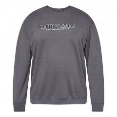 North Latitude Crewneck Sweatshirt Gris/Carbón