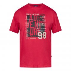 North Latitude Adventure 98 Graphic Tee Amarillo/Naranja