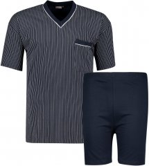 Adamo Gustav Short sleeve Pyjama Charcoal