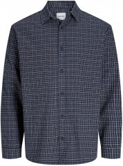 Jack & Jones Carter Check Shirt Navy Blazer