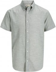 Jack & Jones Summer Shield Short Sleeve Shirt Hedge Green