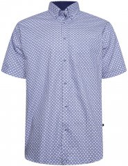 Kam Jeans P046 camisa con estampado geométrico