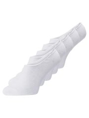 Jack & Jones Basic Calcetines tobilleros Blanco pack de 5