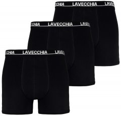 Lavecchia 1020 Boxershorts 3-pack Black