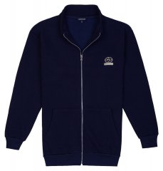 Lavecchia 2027 Sudadera con cremallera Azul marino