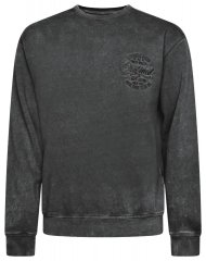 Kam Jeans 7081 Sudadera con bordado Negro