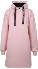 Nora Mikken KRISTINA Long Hoodie Pink