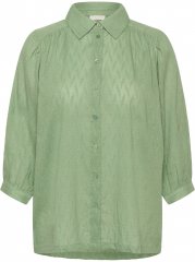 Kaffe Curve Gabby Camisa con mangas acortadas Verde