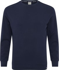 North Latitude Denim Crew Neck Sweatshirt Navy Blue TALL
