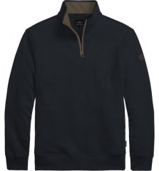Double Outfitters MTOP-1163 Sudadera con media cremallera Azul marino
