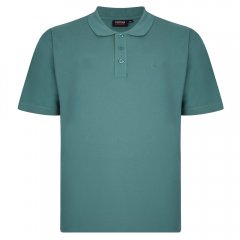 Espionage P074C Polo de Manga Corta Verde Abeto