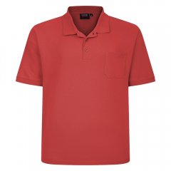 Espionage P074C Polo de Manga Corta Naranja Quemado