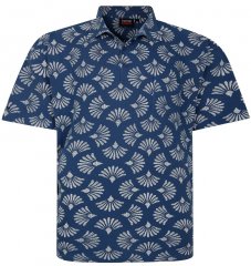 Espionage P219 polo con estampado de conchas