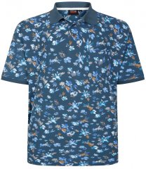 Espionage P221 polo con estampado floral