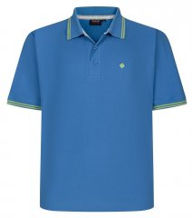 Espionage P232 Polo de piqué turq/lime