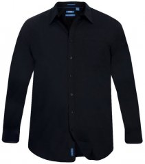D555 Corbin Easy Iron-Shirt Black