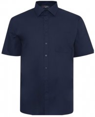 Espionage SH147 Camisa de Manga Corta Azul Marino