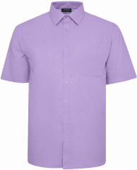 Espionage SH147C camisa lisa de manga corta lila