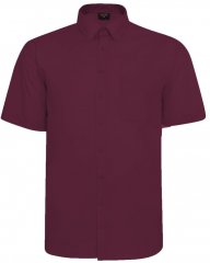 Espionage SH149 camisa de manga corta rojo vino
