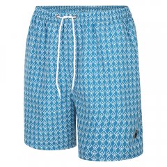 Espionage SW094 Bañador con Estampado Geométrico Azul