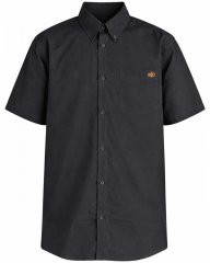 Motley Denim Zagreb Camisa de Manga Corta Antracita