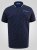 D555 Reid AOP Polo With Jacquard Collar, Pocket And Cuffs Azul marino - Polos - Polos 2XL-8XL