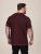 D555 Baldwin Grumpy Old Man Club Print Crew Neck T-shirt Burgundy/ Black Twist - Camisetas - Camisetas - 2XL-14XL
