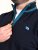 D555 Conway 2 1/4 Zip Neck Fleece Sweatshirt With Bear Logo Azul marino - Sudaderas - Sudaderas 2XL-12XL