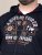 D555 Hector Adventurer Printed Zip Through Hoody Azul marino - Sudaderas - Sudaderas 2XL-12XL