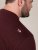 D555 Baldwin Grumpy Old Man Club Print Crew Neck T-shirt Burgundy/ Black Twist - Camisetas - Camisetas - 2XL-14XL