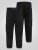 D555 Dexter 1 Cargo Jogger With Bear Embroidery TALL Negro - TALL pantalones de chándal - Pantalones de chándal TALL
