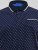 D555 Reid AOP Polo With Jacquard Collar, Pocket And Cuffs Azul marino - Polos - Polos 2XL-8XL