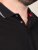 D555 Potts Jersey Polo With Jacquard Collar & Cuffs Negro - Polos - Polos 2XL-8XL