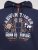 D555 Hector Adventurer Printed Zip Through Hoody Azul marino - Sudaderas - Sudaderas 2XL-12XL
