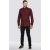 D555 Dawson Textured Shirt Dark Red - Camisas - Camisas 2XL-10XL