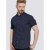 D555 Barrington Short Sleeve Shirt Navy - Camisas - Camisas 2XL-10XL