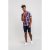 D555 Terell Shirt Navy/Red - Camisas - Camisas 2XL-10XL