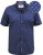 D555 Telford S/S Micro Ao Print Shirt Navy - Camisas - Camisas 2XL-10XL