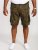 D555 Woobridge Camo Cotton Cargo Shorts - Pantalones cortos - Pantalones cortos W40-W60